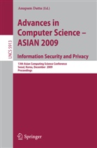 Anguraj Baskar, Hua Chen, Shengnan Gao, Hai Jin, Steve Kremer, Ralf Treinen... - Advances in Computer Science, Information Security and Privacy