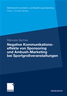 Manuela Sachse - Negative Kommunikationseffekte von Sponsoring und Ambush-Marketing bei Sportgroßveranstaltungen