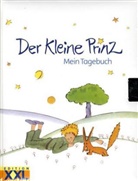 Antoine de Saint-Exupéry - Der Kleine Prinz, Mein Tagebuch, m. Schloss