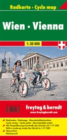 Freytag & Berndt Radkarten: Freytag & Berndt Radkarte Wien. Freytag & Berndt Cycle map Vienna