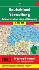 Freytag-Berndt und Artaria KG, Freytag-Bernd und Artaria KG, Freytag-Berndt und Artaria KG - Freytag Berndt Poster, mit Metallstäben: Deutschland Verwaltung