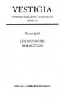 Thomas Spitzl - Lex municipii Malacitani
