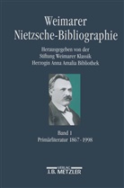 Anna Amalia Bibliothek, Kenneth A. Loparo, Stiftung Weimarer Klassik/Herzogin Anna Amalia Bibliothek, Stiftun Weimarer Klassik, Stiftung Weimarer Klassik - Weimarer Nietzsche-Bibliographie in 5 Bänden - Bd. 1: Weimarer Nietzsche-Bibliographie in 5 Bänden; .. Bd.1
