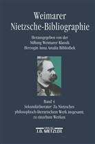 Anna Amalia Bibliothek, Herzogin Anna Amalia Bibliothek, Kenneth A. Loparo, Stiftung Weimarer Klassik, Stiftun Weimarer Klassik, Stiftung Weimarer Klassik - Weimarer Nietzsche-Bibliographie in 5 Bänden - Bd. 4: Weimarer Nietzsche-Bibliographie in 5 Bänden; .