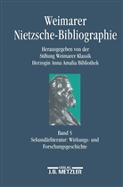 Anna Amalia Bibliothek, Herzogin Anna Amalia Bibliothek, Kenneth A. Loparo, Stiftung Weimarer Klassik, Stiftun Weimarer Klassik, Stiftung Weimarer Klassik - Weimarer Nietzsche-Bibliographie in 5 Bänden - Bd. 5: Weimarer Nietzsche-Bibliographie in 5 Bänden; .