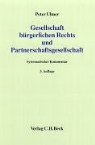 Peter Ulmer - Die Gesellschaft bürgerlichen Rechts