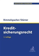 Bruno Rimmelspacher, Bruno (Dr.) Rimmelspacher, Michael Stürner, Michael (Dr. Stürner, Michael (Dr.) Stürner - Kreditsicherungsrecht