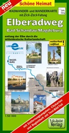 Doktor Barthel Karten: Doktor Barthel Karte Elberadweg Bad Schandau-Magdeburg