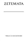 W. Wolfgang Ehlers, Wolfgang W. Ehlers - Untersuchungen zur handschriftlichen Überlieferung der Argonautica des C. Valerius Flaccus