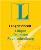 Redaktio Langenscheidt - Langenscheidt Lilliput: Deutsche Rechtschreibung