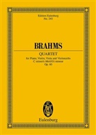 Johannes Brahms, Wilhel Altmann, Wilhelm Altmann - Klavierquartett c-Moll