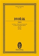 Antonin Dvorak, Antonín Dvorák - Klaviertrio e-Moll op.90 B 166 (Dumky), Partitur