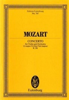 Wolfgang A. Mozart, Wolfgang Amadeus Mozart, Rudol Gerber, Rudolf Gerber - Violinkonzert Nr.3 G-Dur KV 216, Partitur