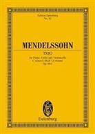 Felix Mendelssohn Bartholdy - Klaviertrio c-Moll op.66/2, Partitur
