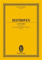 Ludwig van Beethoven, Ma Unger, Max Unger - Leonore, Ouvertüre Nr. 3 zur Oper "Fidelio", Partitur