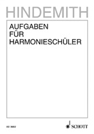 Paul Hindemith - Aufgaben für Harmonieschüler. Tl.1