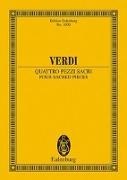 Denis Arnold - Quattro Pezzi Sacri I: Gemischter Chor - II: Chor und Orchester - III: Frauenchor - IV: Doppelchor und Orchester. Studienpartitur