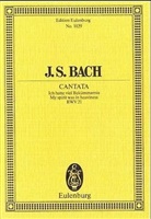Johann S. Bach, Johann Sebastian Bach, Arnol Schering, Arnold Schering - Kantate Nr. 21 (Dominica Palmarum), Partitur