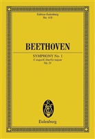 Ludwig van Beethoven, Richard Clarke, Max Unger - Sinfonie Nr.1 C-Dur op.21, Partitur