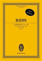 Joseph Haydn, Harr Newstone, Harry Newstone - Sinfonie Nr. 104 D-Dur Hob.I:104 (London, Salomon), Partitur