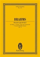 Johannes Brahms, Wilhel Altmann, Wilhelm Altmann - Klavierquintett f-Moll