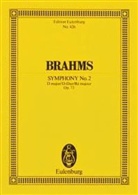 Johannes Brahms, Wilhelm Altmann, Richar Clarke, Richard Clarke - Sinfonie Nr.2 D-Dur op.73, Partitur
