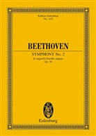 Ludwig van Beethoven, Richar Clarke, Richard Clarke, Max Unger - Sinfonie Nr.2 D-Dur op.36, Partitur
