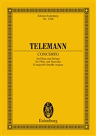 Georg Ph. Telemann, Georg Philipp Telemann, Jürge Braun, Jürgen Braun, Felix Schroeder - Konzert D-Dur
