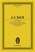Johann S. Bach, Johann Sebastian Bach, Richar Clarke, Richard Clarke, Arnold Schering - Konzert E-Dur