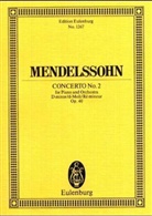 Felix Mendelssohn Bartholdy, Max Alberti - Klavierkonzert Nr. 2 d-Moll op.40, Partitur