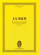Johann S. Bach, Johann Sebastian Bach, Hans Grischkat - Matthäuspassion, BWV 244, Partitur