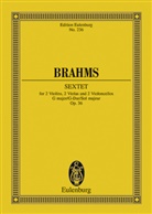 Johannes Brahms, Wilhel Altmann, Wilhelm Altmann - Streichsextett G-Dur