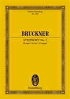 Anton Bruckner, Eulenburg, Leopol Nowak, Leopold Nowak - Sinfonie Nr. 5 B-Dur, Partitur
