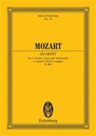 Wolfgang A. Mozart, Wolfgang Amadeus Mozart, Stanle Sadie, Stanley Sadie - Streichquartett A-Dur