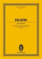 Johannes Brahms, Wilhel Altmann, Wilhelm Altmann - Streichquartett a-Moll