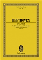 Ludwig van Beethoven, Wilhel Altmann, Wilhelm Altmann - Streichquartett f-Moll