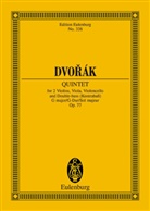 Antonin Dvorak, Antonín Dvorák - Streichquintett G-Dur op.77 B 49, 2 Violinen, Viola, Violoncello und Kontrabass, Partitur