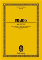 Johannes Brahms, Wilhelm Altmann - Streichquintett G-Dur