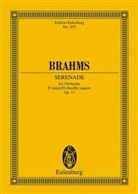 Johannes Brahms, Wilhelm Altmann - Serenade für Orchester D-Dur