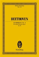 Ludwig van Beethoven, Bathi Churgin, Bathia Churgin, Richar Clarke, Richard Clarke - Sinfonie Nr. 4 B-Dur op.60, Partitur