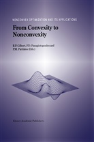 Robert P. Gilbert, Panagiotis D. Panagiotopoulos, Panos M. Pardalos, Panagioti D Panagiotopoulos, Panagiotis D Panagiotopoulos, R P Gilbert... - From Convexity to Nonconvexity
