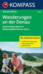 Marti Deininger, Martin Deininger, Günthe Haas, Wolfgan Heitzmann, Ines Klima, Hermann Rastl... - Kompass Wanderführer Wanderungen an der Donau