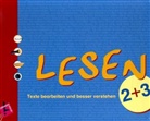 Carla Knoll, Marianne Golte-Bechtle, Renate Grünewald, Richar Meier, Richard Meier - Lesen, Texte bearbeiten und besser verstehen: Lernbuch: Lesen 2/3. Texte bearbeiten und besser verstehen