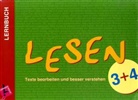 Petr Druschky, Petra Druschky, Carla Knoll, Hendrik Kranenberg, Richard Meier - Lesen, Texte bearbeiten und besser verstehen: Lernbuch: Lesen 3/4. Texte bearbeiten und besser verstehen