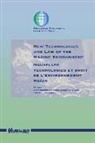 Beurier, Jean-Pierre Beurier, Kiss, Alexandre Kiss, Mahmoudi, Said Mahmoudi... - New Technologies and Law of the Marine Environment