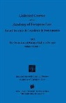 Academy Of European Law, Of European Law Academy of European Law, Academy of European Law Staff, Law - Collected Courses of the Academy of European Law 1995 Vol. VI - 2