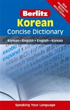 Langenscheidt editorial staff - Berlitz Concise Dictionary Korean