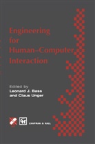 L. Bass, Leonard J Bass, Leonard J. Bass, C. Unger, Clau Unger, Claus Unger - Engineering for HCI