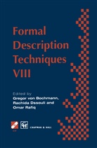 Chapman, Chapman &amp; Hall, HALL, Gregor von Bochmann, Rachida Dssouli, Omar Rafiq... - Formal Description Techniques VIII