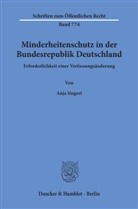 Anja Siegert - Minderheitenschutz in der Bundesrepublik Deutschland.